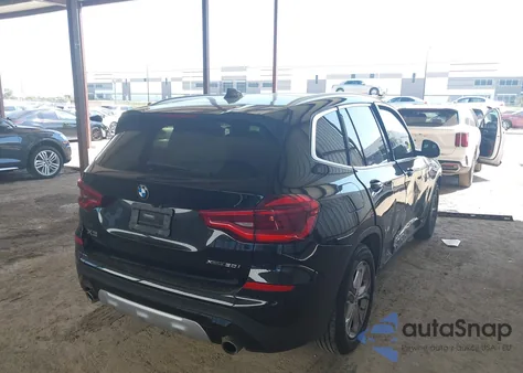 2021 BMW X3 xDrive30I из США, поврежденный, VIN 5UXTY5C09M9E65510